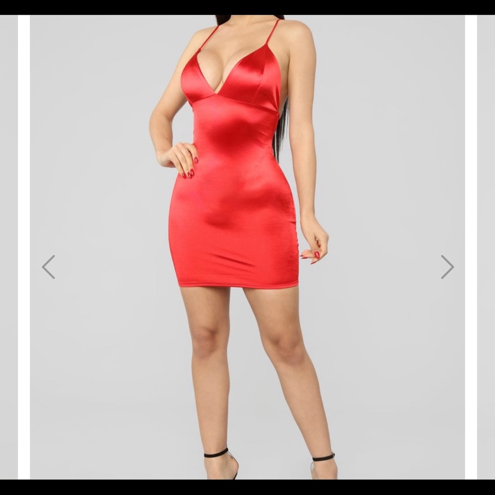 Satin Dress